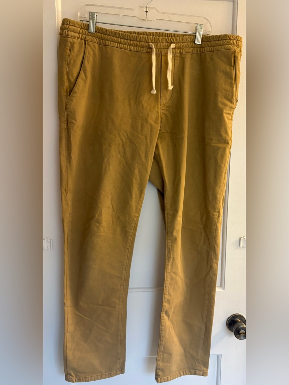Marine Layer Men's Saturday Twill Pant - Athletic Fit  Pant Size XL